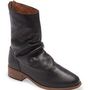 BEEK Ostrich Bootie Black Size 11